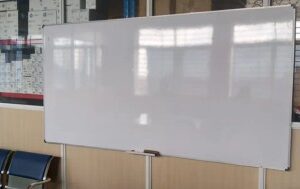 8ft*4ft dry erase whiteboard mounted on a wall