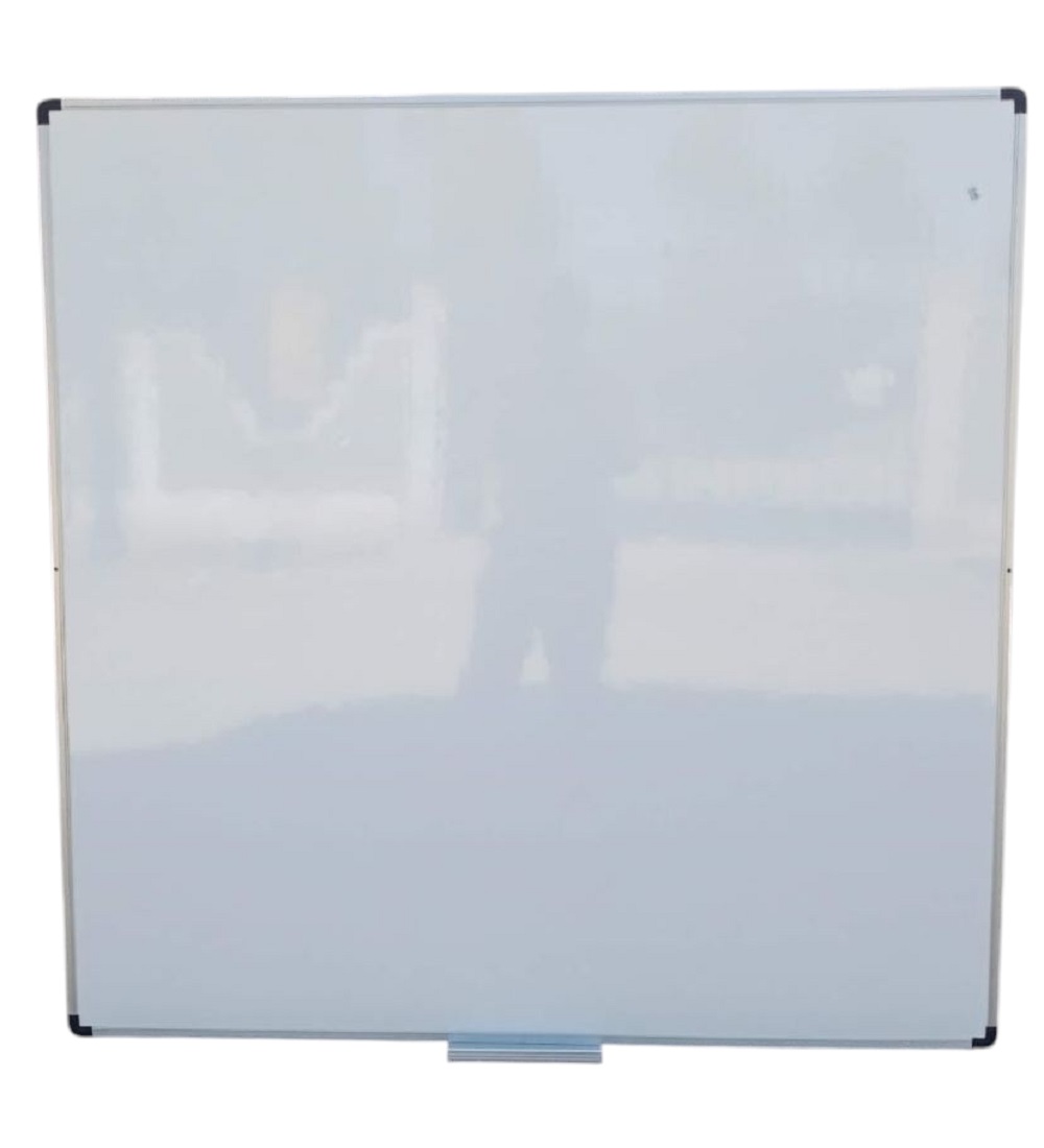 4x4ft Wall Mount Whiteboard Kenya 4x4ft wall mount whiteboard with aluminum frame and pen tray made in Kenya – Epitomy Whiteboard Shop